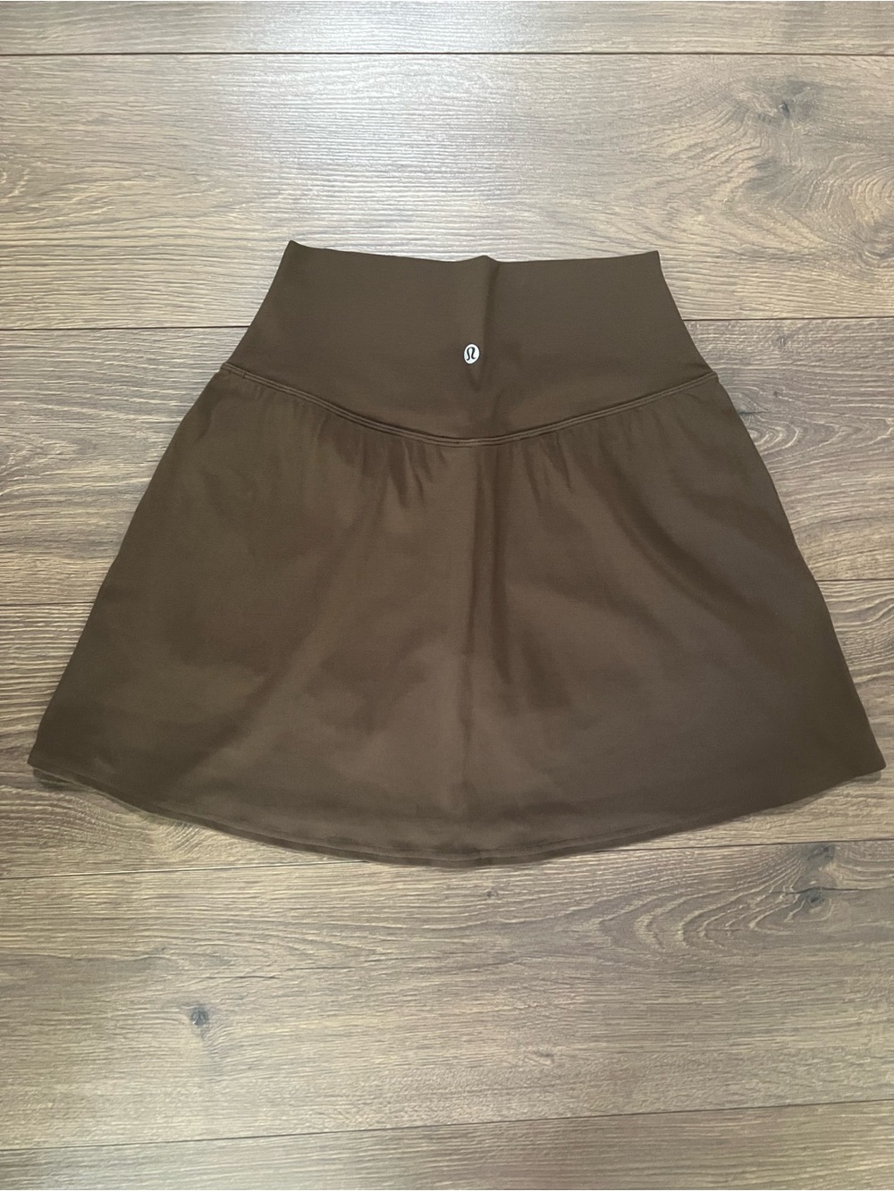 NWT Lululemon Align High Rise Skirt Long Walnut Crunch Size 6